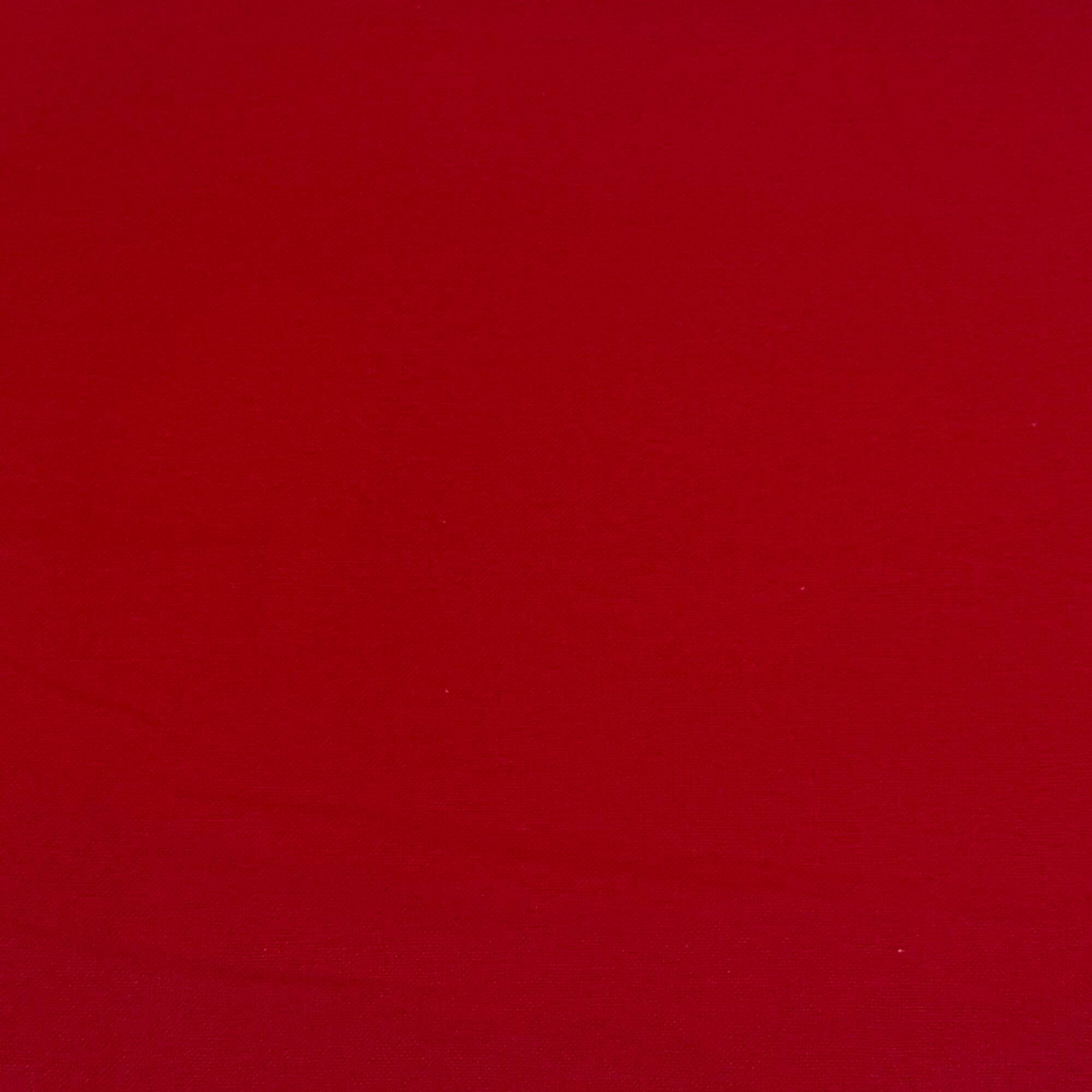 Feldman Red Cotton Flannel Fabric